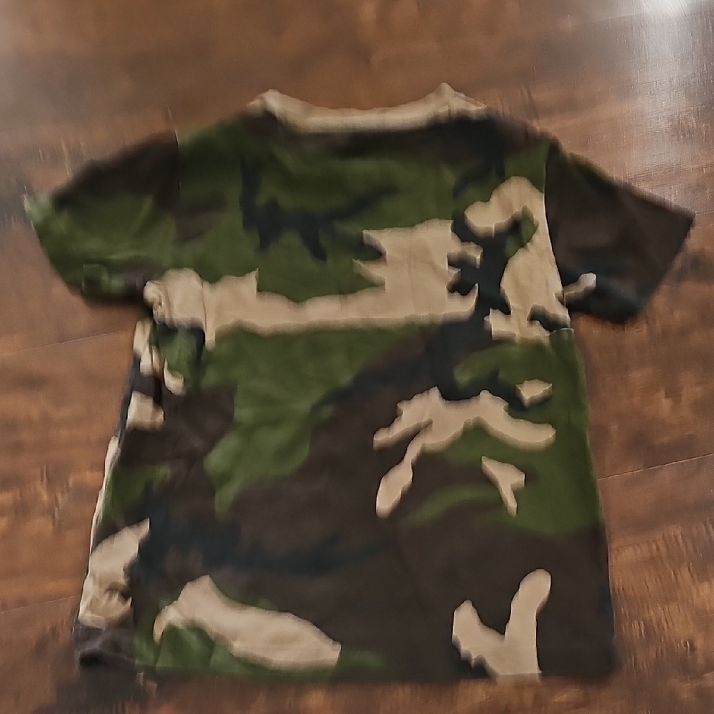 Polo by Ralph Lauren Kids Camo Tee - Green, Brown, Tan - Picture 4 of 4
